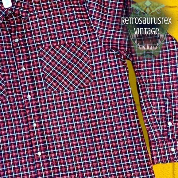 𝅺vintage Flannel - Picture 2 of 7